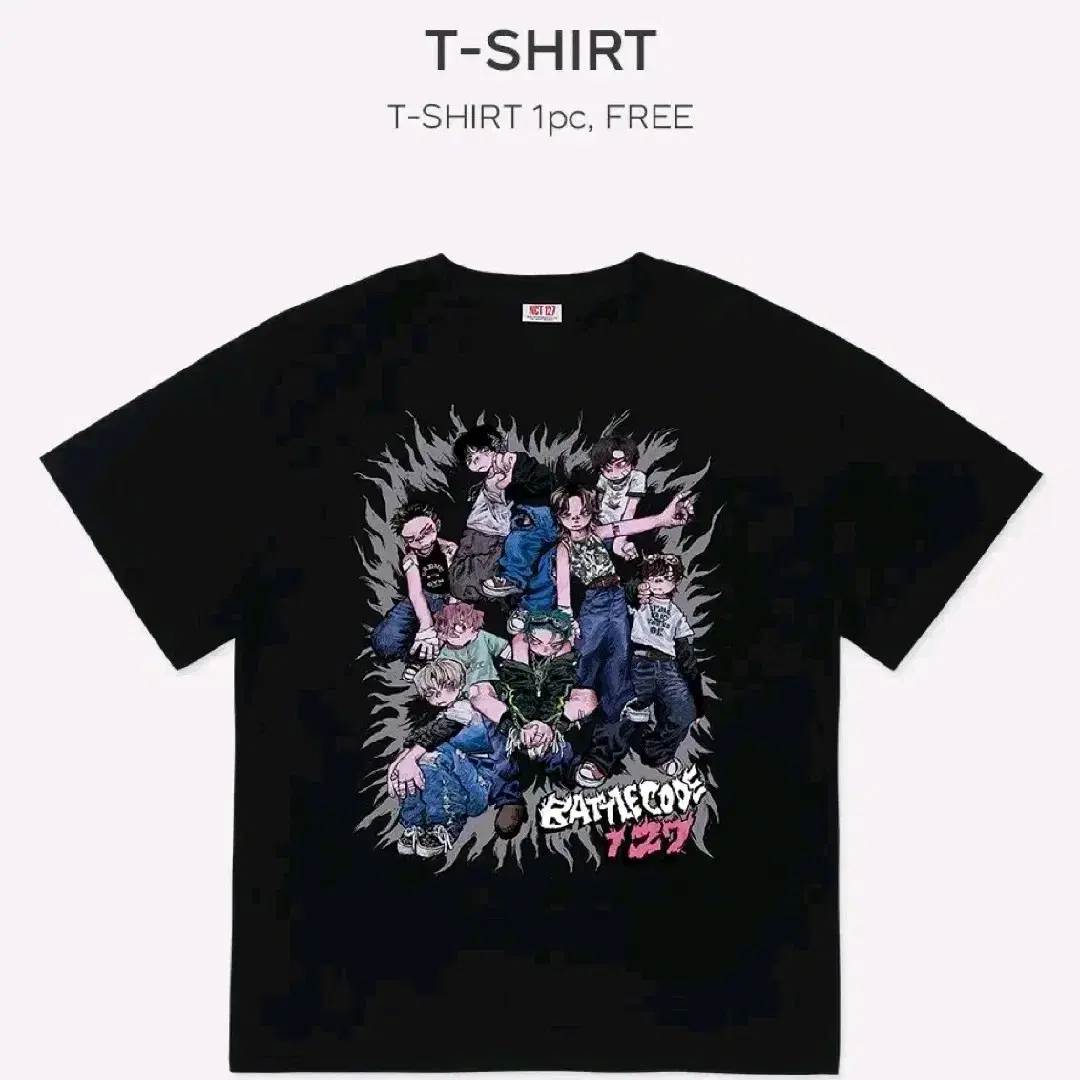 NCTDREAM POPUP グラフィックTシャツ MD BTTF NCTDREAM BTTF POPUP Tシャツ Mサイズ NCT | 엔시티 Nct Dream